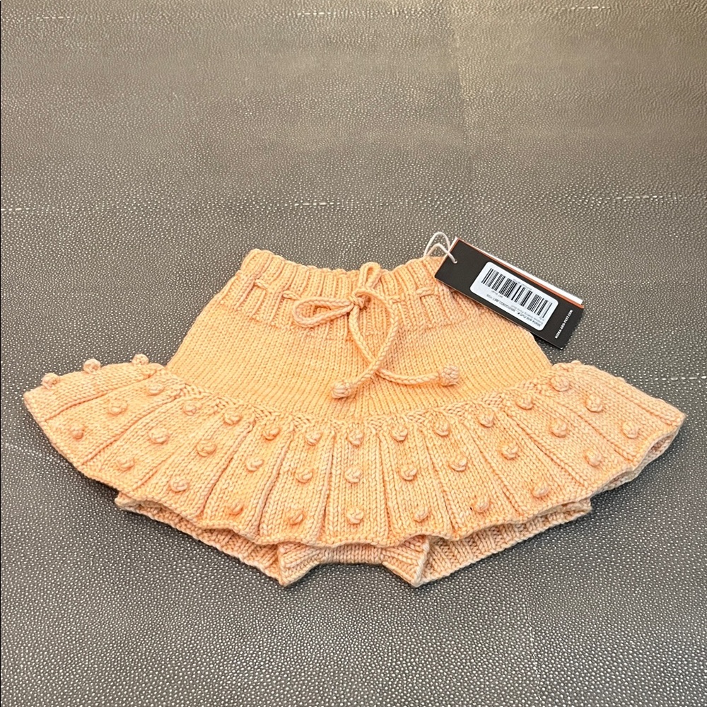 Misha And Puff Peach Knit Skirt